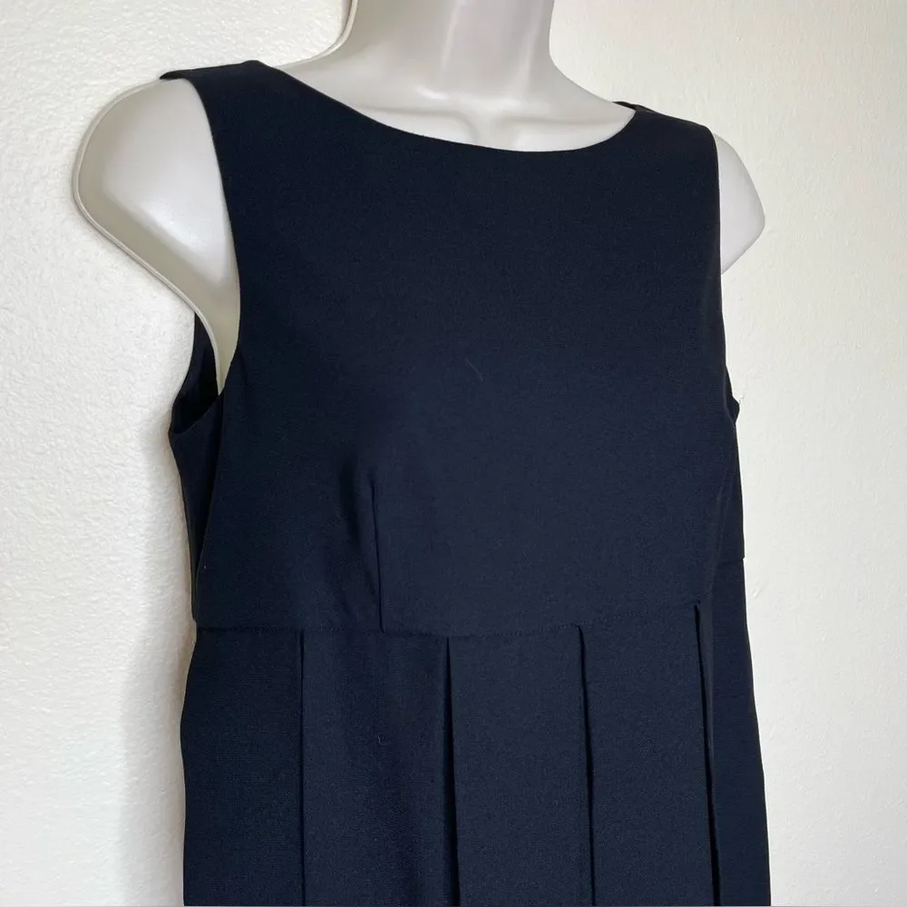 Cabi Flapper Empire Waist Black Sleeveless Car Wash Shift Dress 236 Women Size 4